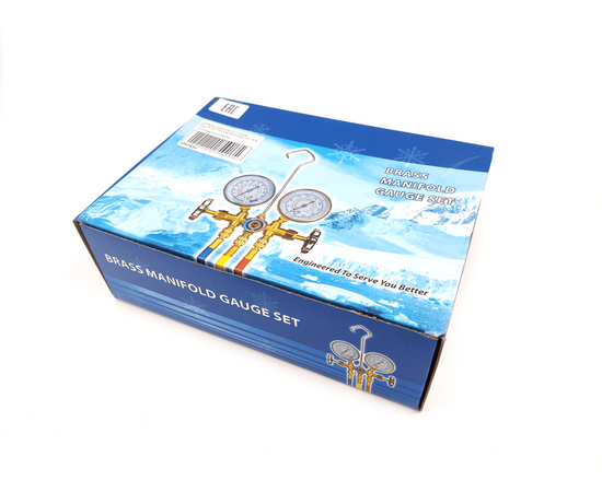 Манометрическая станция FavorCool CT-536G - R22/134/404/410; 2 вентильный, шланги 0,9м SAE 1/4", фото , изображение 11