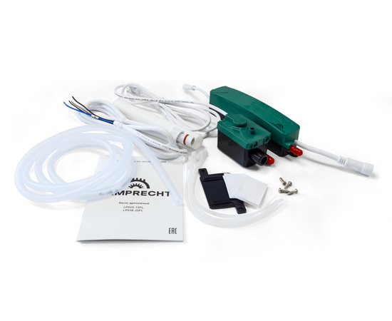 Помпа дренажная LAMPRECHT LP020-15FL проточная, 20 л/ч, 17 Дб, фото , изображение 4