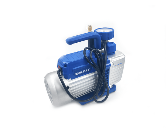 Вакуумный насос DSZH WK 135SV (1ст., 100 л/мин, 8.0 кг, вакуумметр, соленоидный вентиль), фото , изображение 7