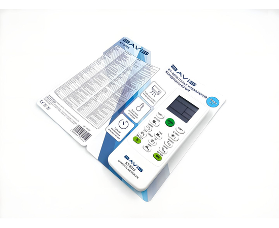 BAVIS KT-6018 (6000 в 1) универсальный ПДУ для кондиционеров, фото , изображение 2