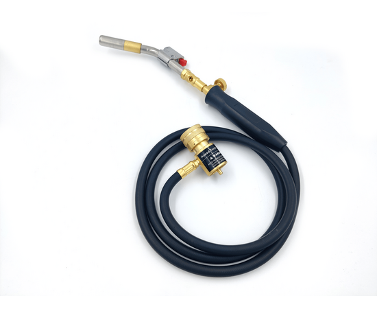 Горелка для MAPP газа T-CA-FB (пьезоподжиг, со шлангом), фото 