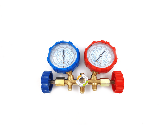 Манометрическая станция FavorCool CT-536G - R22/134/404/410; 2 вентильный, шланги 0,9м SAE 1/4", фото , изображение 3