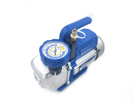 Вакуумный насос DSZH WK 135SV (1ст., 100 л/мин, 8.0 кг, вакуумметр, соленоидный вентиль), фото , изображение 5