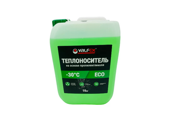 Теплоноситель VALFEX ECO -30 на основе пропиленгликоля, 10 кг, фото , изображение 2