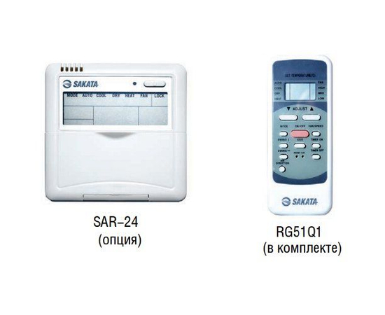 Sakata SIB-140TBY/SOB-140YA SemiPRO сплит-система напольно-потолочного типа, фото , изображение 2
