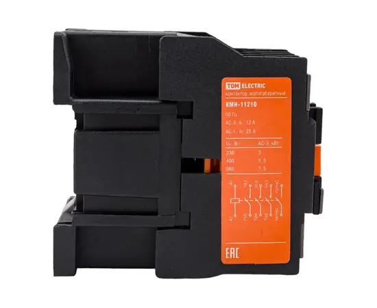 Контактор TDM КМН-11210 12А 400В/АС3 1НО, фото , изображение 5