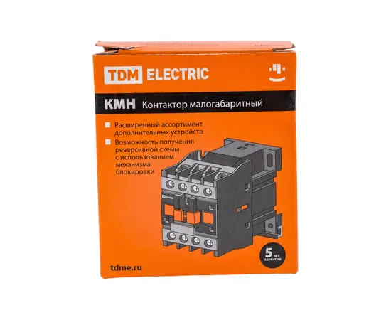 Контактор TDM КМН-11211 12А 400В/АС3 1НЗ, фото , изображение 5