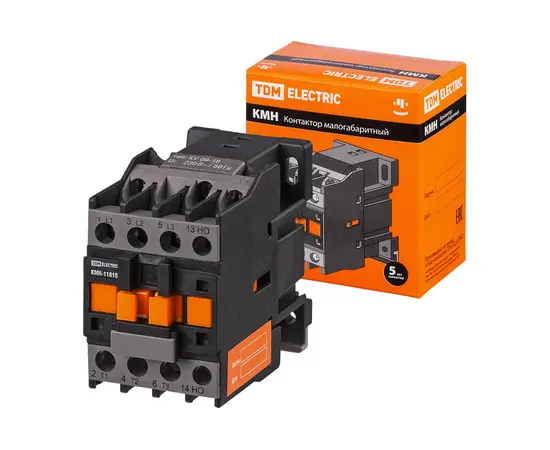 Контактор TDM КМН-11810 18А 400В/АС3 1Н0 (SQ 0708-0011), фото , изображение 6