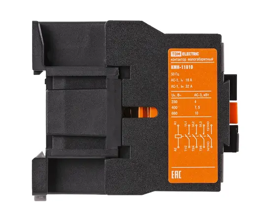 Контактор TDM КМН-11810 18А 230В/АС3 1НО (SQ 0708-0010), фото , изображение 5