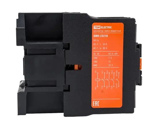 Контактор TDM КМН-23210 32А 400В/АС3 1НО, фото , изображение 4
