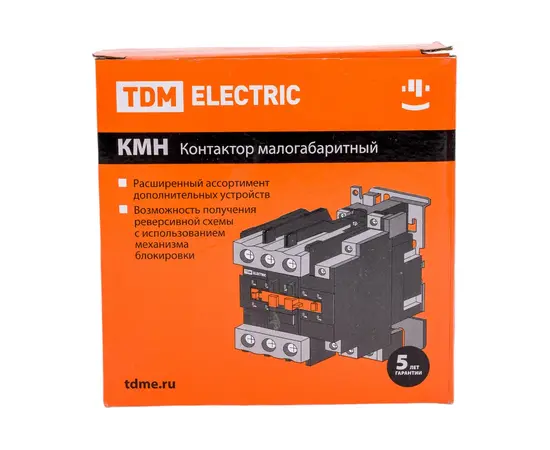 Контактор TDM КМН-48012 80А 400В/АС3 1НО;1НЗ, фото , изображение 5