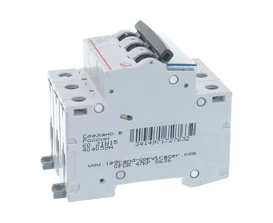 Автоматический выключатель Legrand TX3 - 3 / 32А (404059), фото , изображение 4