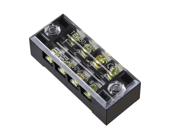 Блок зажимов TDM ТВ-1504 (4 пары, 15А), фото , изображение 2