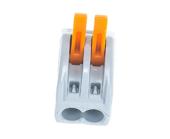 Соединительная клемма WAGO 222-412 (б/пасты на 2 провода), фото , изображение 5