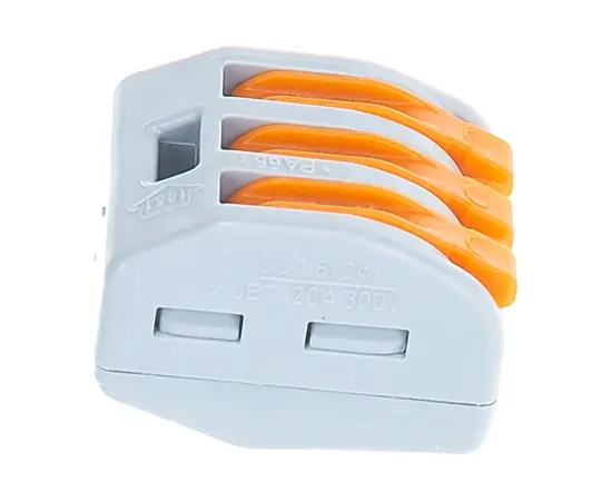 Соединительная клемма WAGO 222-413 (б/пасты на 3 провода), фото , изображение 4