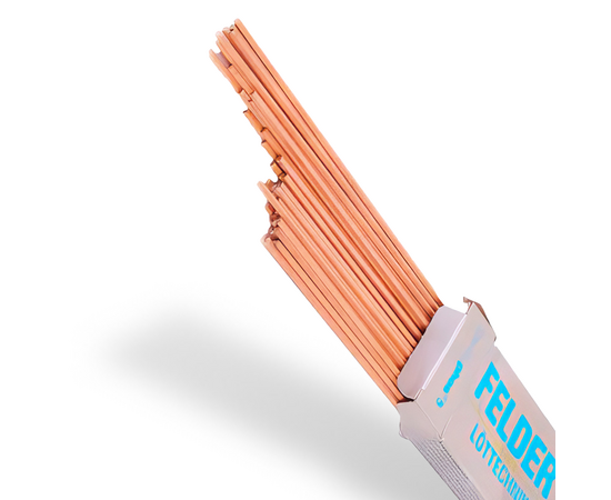 Припой Felder Cu-Rophos® 0.5% (0,5 %, пруток 2мм х 500мм), фото , изображение 4
