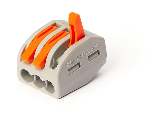 Соединительная клемма ЭВАПРОМ 222-413 (б/пасты на 3 провода), фото , изображение 4