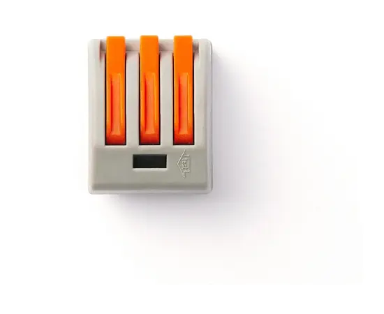 Соединительная клемма ЭВАПРОМ 222-413 (б/пасты на 3 провода), фото , изображение 3