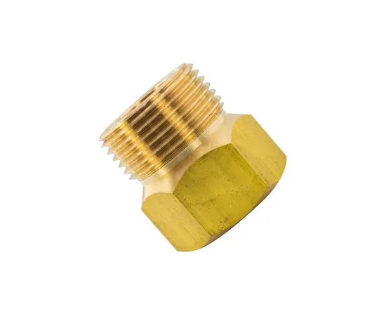 Переходник вентиль-редуктор (гайка 21,8 х штуцер 3/4) для маленьких баллонов, фото 