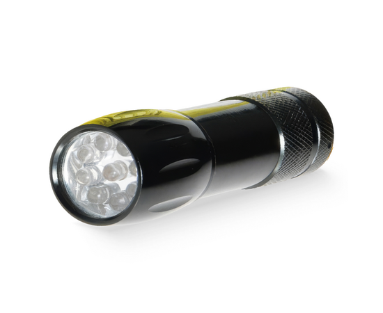 UV-лампа Mini Bright Torch, питание 3 батарейки ААА, очки ERRECOM RK1230, фото , изображение 4