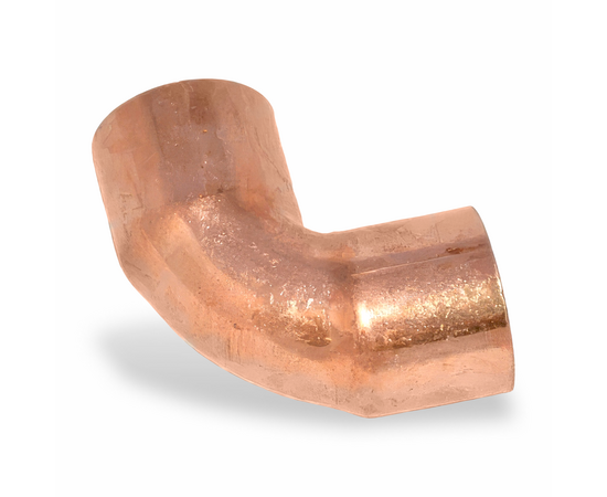 Угол 90° медный 1_1/8" ВП-ВП, фото , изображение 2