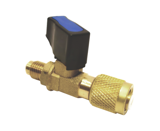 Вентиль-адаптер Value CV-04 (5/16" х 5/16" SAE; прямой) (R410 x R410), фото , изображение 2