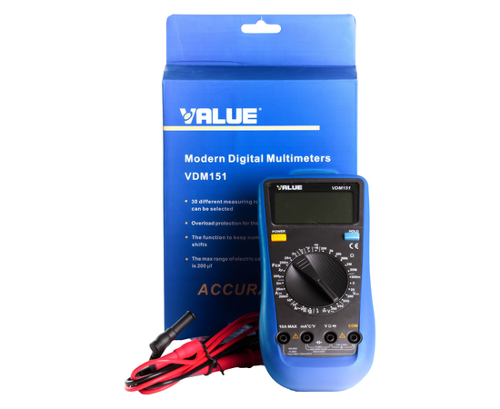 Мультиметр Value VDM-151, фото , изображение 4