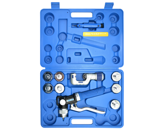 Труборасширитель гидравлический Value VHE 29A (3/8, 1/2, 5/8, 3/4, 7/8, 1, 1 1/8) упаковка кейс, фото , изображение 2