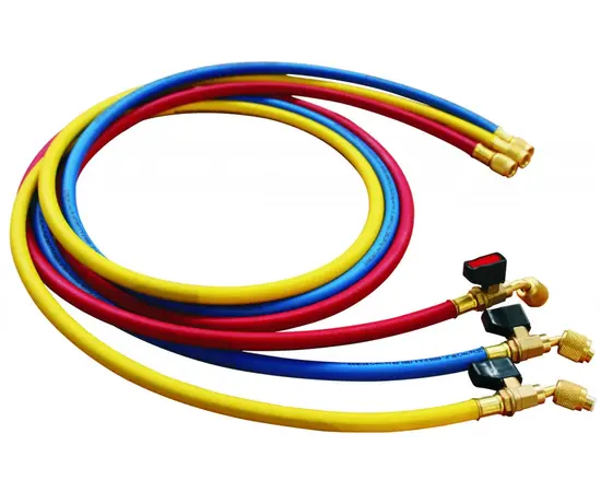 Набор инструментов Value VTB-5B-III (в кейсе: коллектор для R22,R134A,R407C,R410A; шланги с вентилями; 2 переходника; вальцовка; 2 трубореза; ример), фото , изображение 3