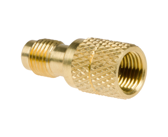 Адаптер AD87 (прямой, штуцер 5/16"-R410A; гайка 1/4"-R22), фото , изображение 2