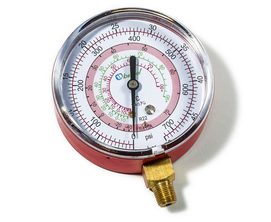 Манометр Becool BCOH-N (R22; R407C; R410A) (80 мм.) (021178), фото 