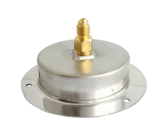 Манометр с глицерином Becool BCJH-NG-RC 80мм (R22; R134a; R404A; R407C) (021185), фото , изображение 3