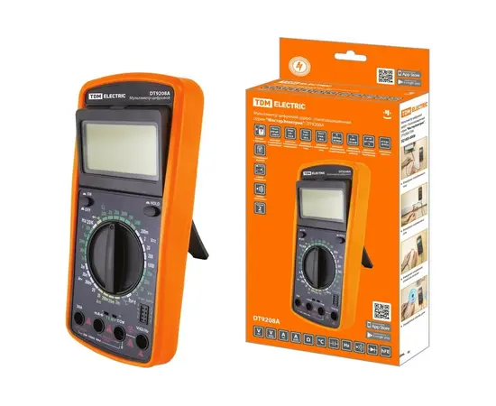 Мультиметр цифровой TDM - DT9208A, фото , изображение 7