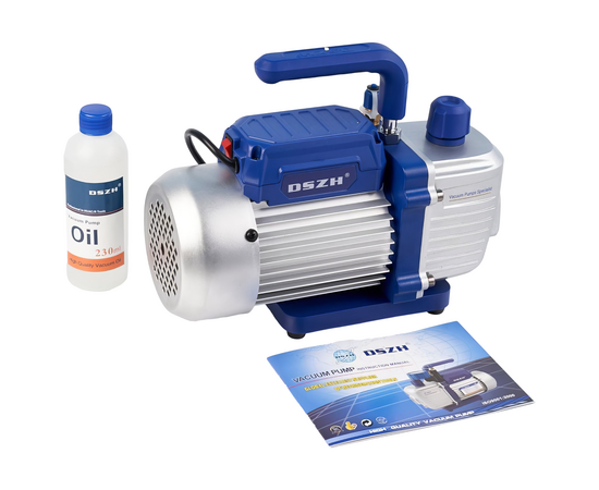 Вакуумный насос DSZH WK-215 (2ст., 42 л/мин, 5.5 кг), фото , изображение 3