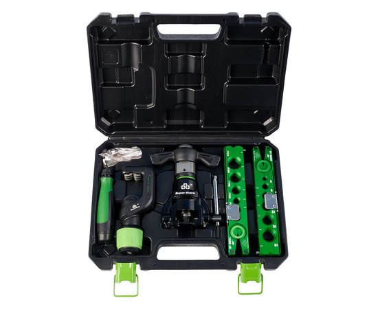 Вальцовка эксцентриковая с реверсом Ballu Super Stars ST-R806FT-L (1/4"-3/4"; 6-19мм; с труборезом и риммером в кейсе), фото 