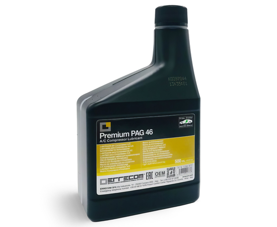 Масло синтетическое ERRECOM PAG 46 0,5L, фото 