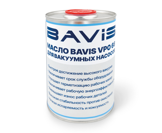 BAVIS VPO 68 масло для вакуумных насосов минеральное 1 л, фото 