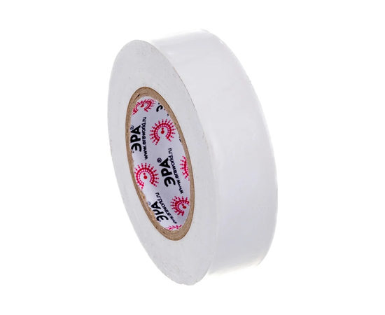 Изолента ПВХ Эра 19мм х 20м, белая, фото , изображение 3