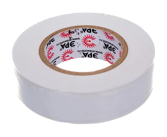Изолента ПВХ Эра 19мм х 20м, белая, фото , изображение 4