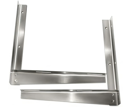 Кронштейн сборный для кондиционера (ЦИНК) 415x450мм сталь 2мм, пара, фото 