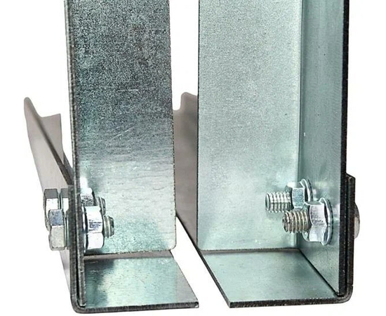 Кронштейн сборный для кондиционера (ЦИНК) 415x450мм сталь 2мм, пара, фото , изображение 3