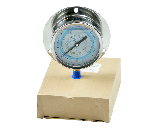 Мановакуумметр с силиконом BCJL-NSl-80 (R22; R134a; R404A; R407C, R507A) (021256), фото 