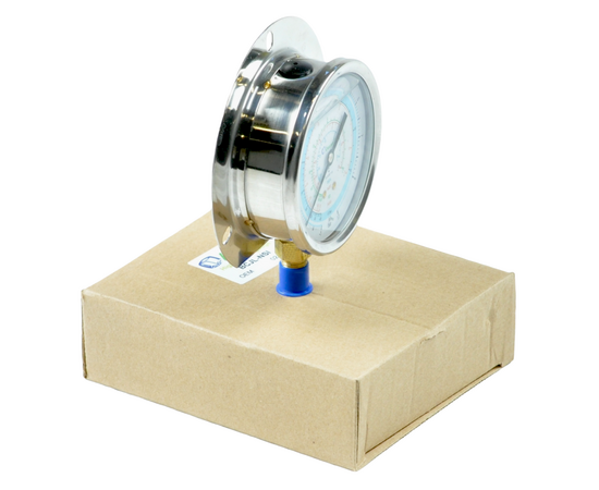 Мановакуумметр с силиконом BCJL-NSl-80 (R22; R134a; R404A; R407C, R507A) (021256), фото , изображение 2