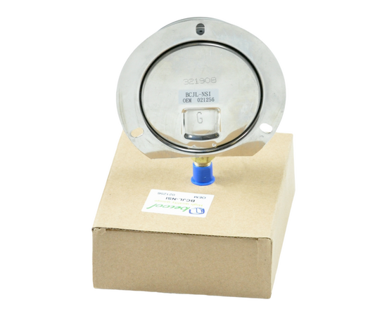 Мановакуумметр с силиконом BCJL-NSl-80 (R22; R134a; R404A; R407C, R507A) (021256), фото , изображение 3