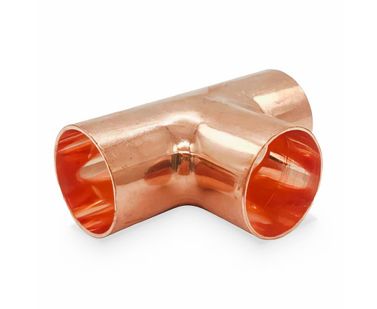 Тройник медный 1" (под пайку), фото , изображение 2