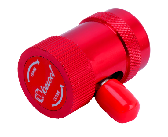 Быстросъёмная муфта Becool ВД с вентилем А/С 1/4" SAE 90° BC-QH, фото , изображение 2