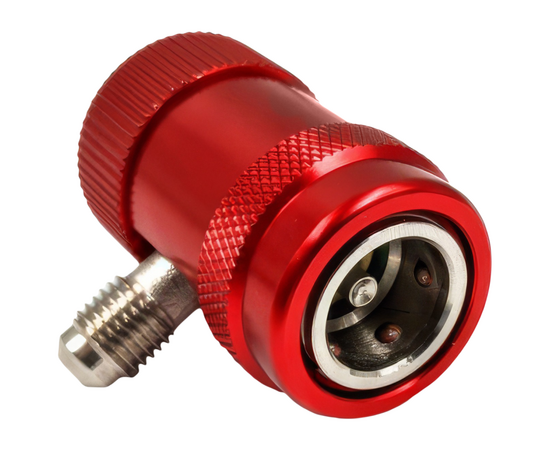 Быстросъёмная муфта Becool ВД с вентилем А/С 1/4" SAE 90° BC-QH, фото , изображение 4