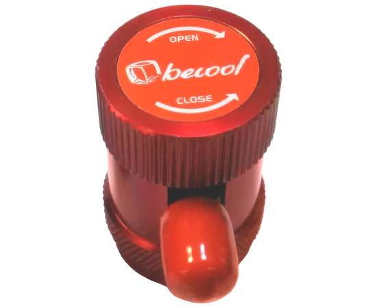 Быстросъёмная муфта Becool ВД с вентилем А/С 1/4" SAE 90° BC-QH, фото , изображение 5