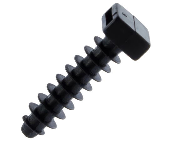 Дюбель 6х35 под хомут, черный, упаковка 500шт., фото , изображение 2