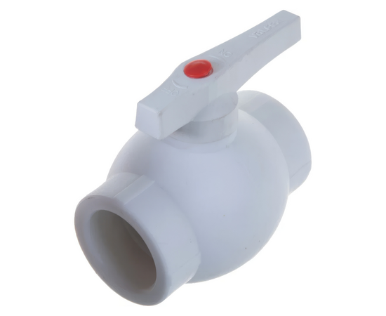 Кран Valfex шаровой 40мм белый, фото 